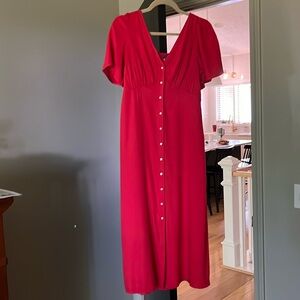 Old Navy midi button down dress